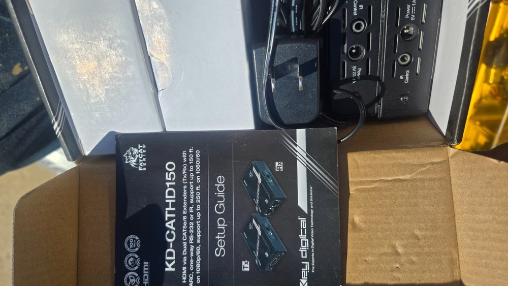 Key Digital KD-CATHD150 Tx Rx HDMI Extender