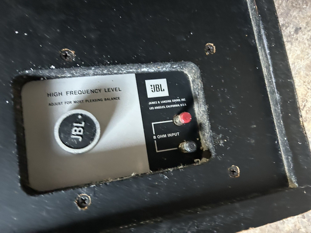 JBL L88 1970 - Untested!!! Cabinet Damaged!!! Read View!!!