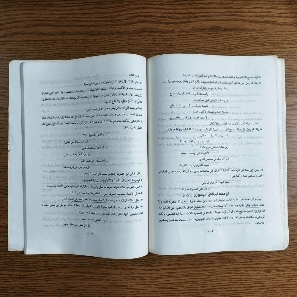 1960 Vintage Islamic Sufism طبقات الصوفية ابي عبد الرحمن السلمي التصوف الصوفي