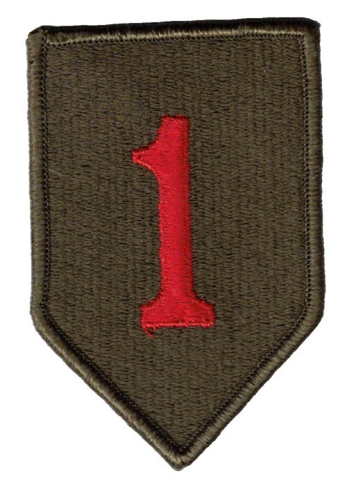 U.S. Sleeve patch.1st Infantry Division