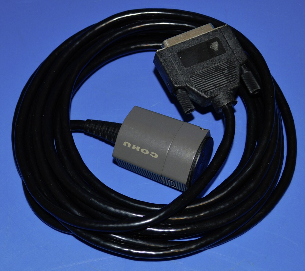 Cohu 6400 Camera Control Unit CCU Controller 6412-2000/ER-3057 + Camera Head