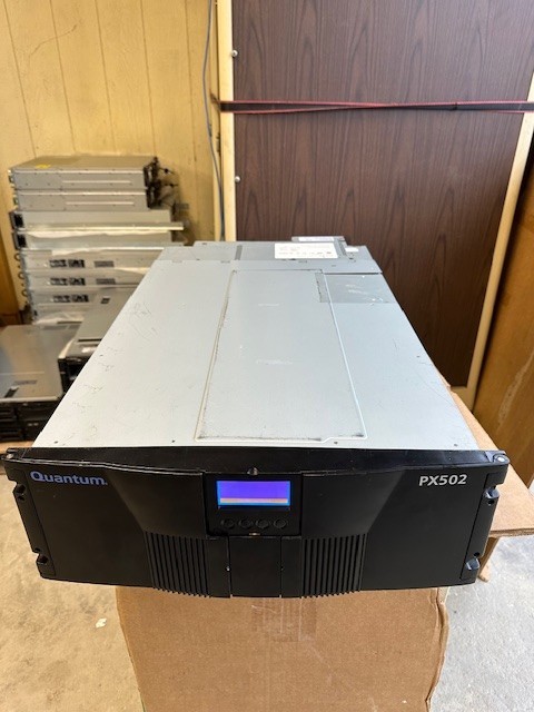 Quantum PX502 Tape Library PX 502 READ DESCRIPTION