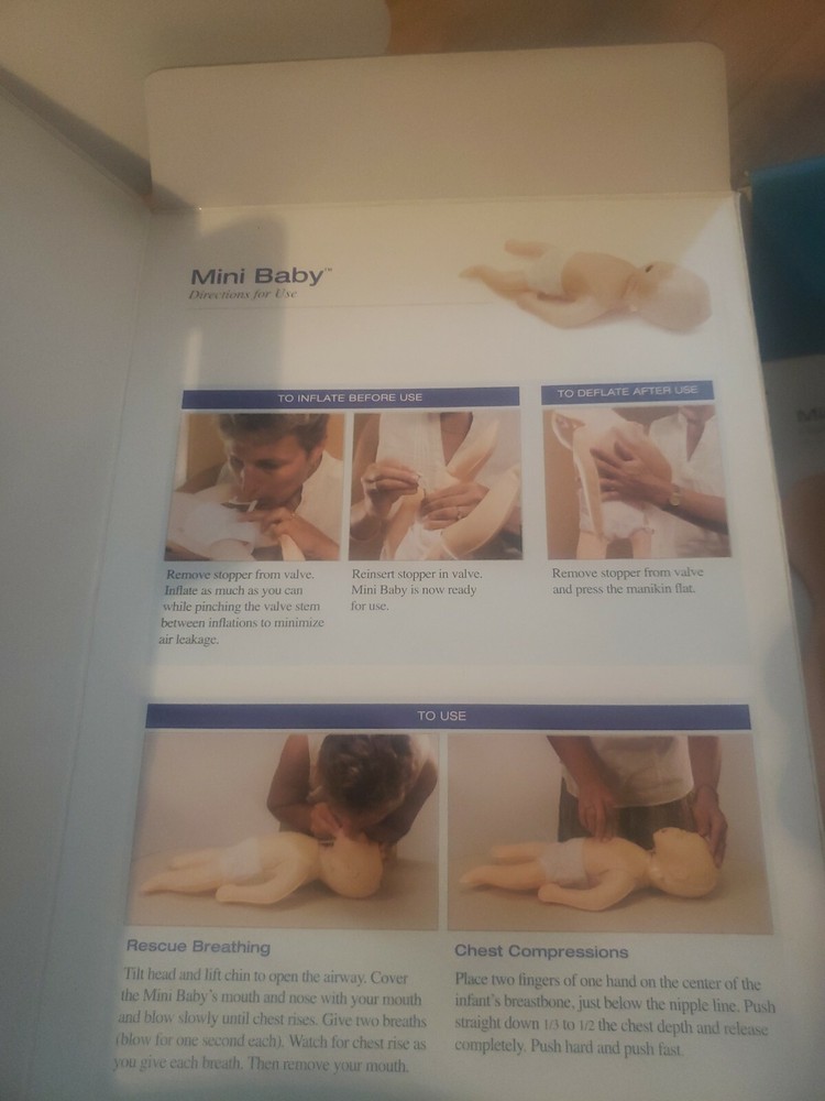 American Heart Association Infant CPR Anytime Personal Learning Program DVD