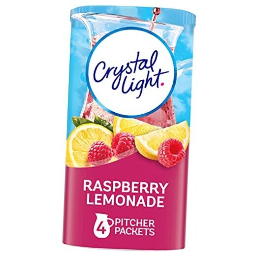 Drink Mix (4 Pitcher Packets) 0.3 Ounce (Pack of 4) Raspberry Lemonade