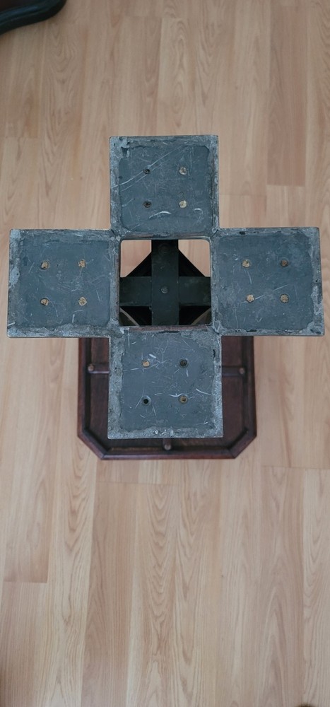 Game Table Antique with Hidden Draw Locks