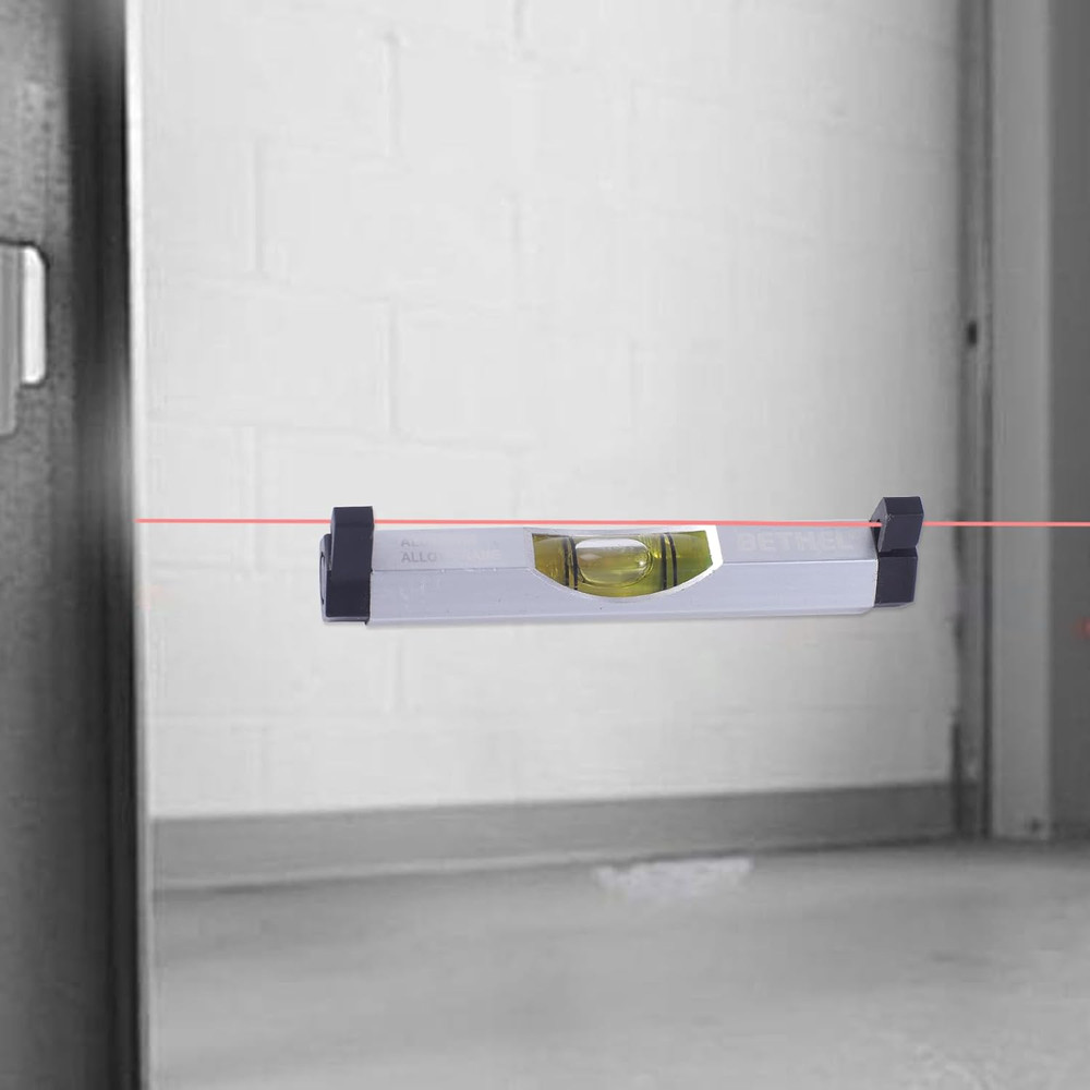 3 Packs Bubble Line Level String Tools, Aluminum Mini Leveler for Constructio...