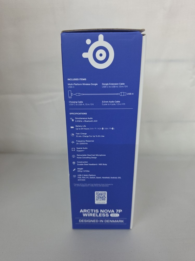 SteelSeries Arctis Nova 7P Gen 2 Wireless Headset White