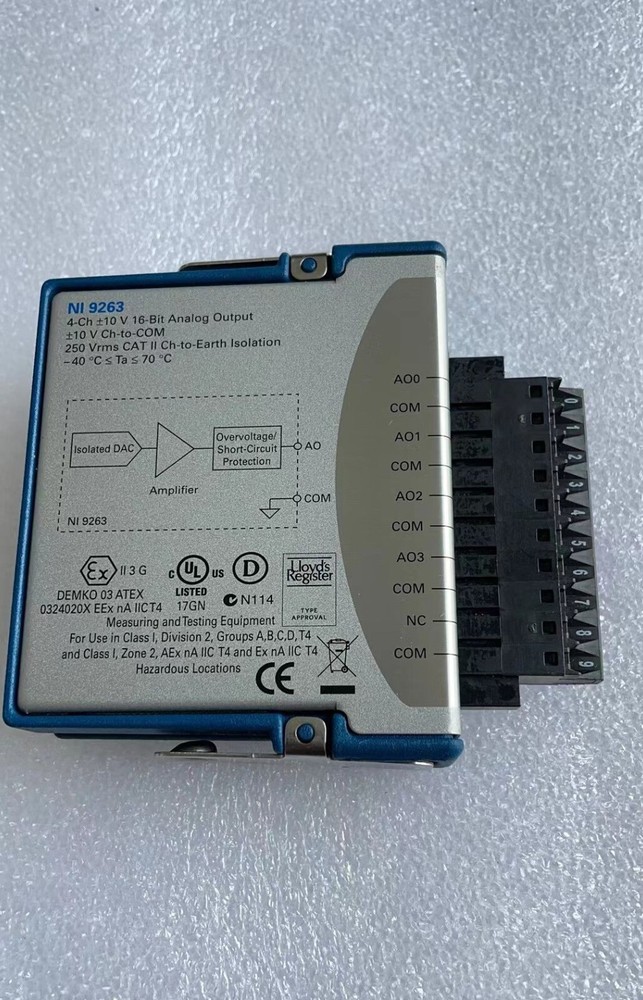 National Instruments NI 9263 cDAQ Analog Output Module Used