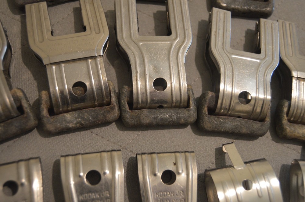 darkroom developing film clips