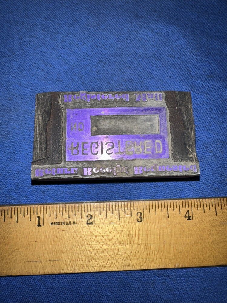 Printing Block ( Registered Mail ) Return Receipt Requested ￼