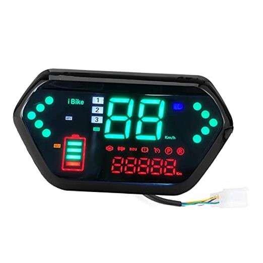 Universal Motorcycle Speedometer,Ebike Electric Speedometer Motorcycle
