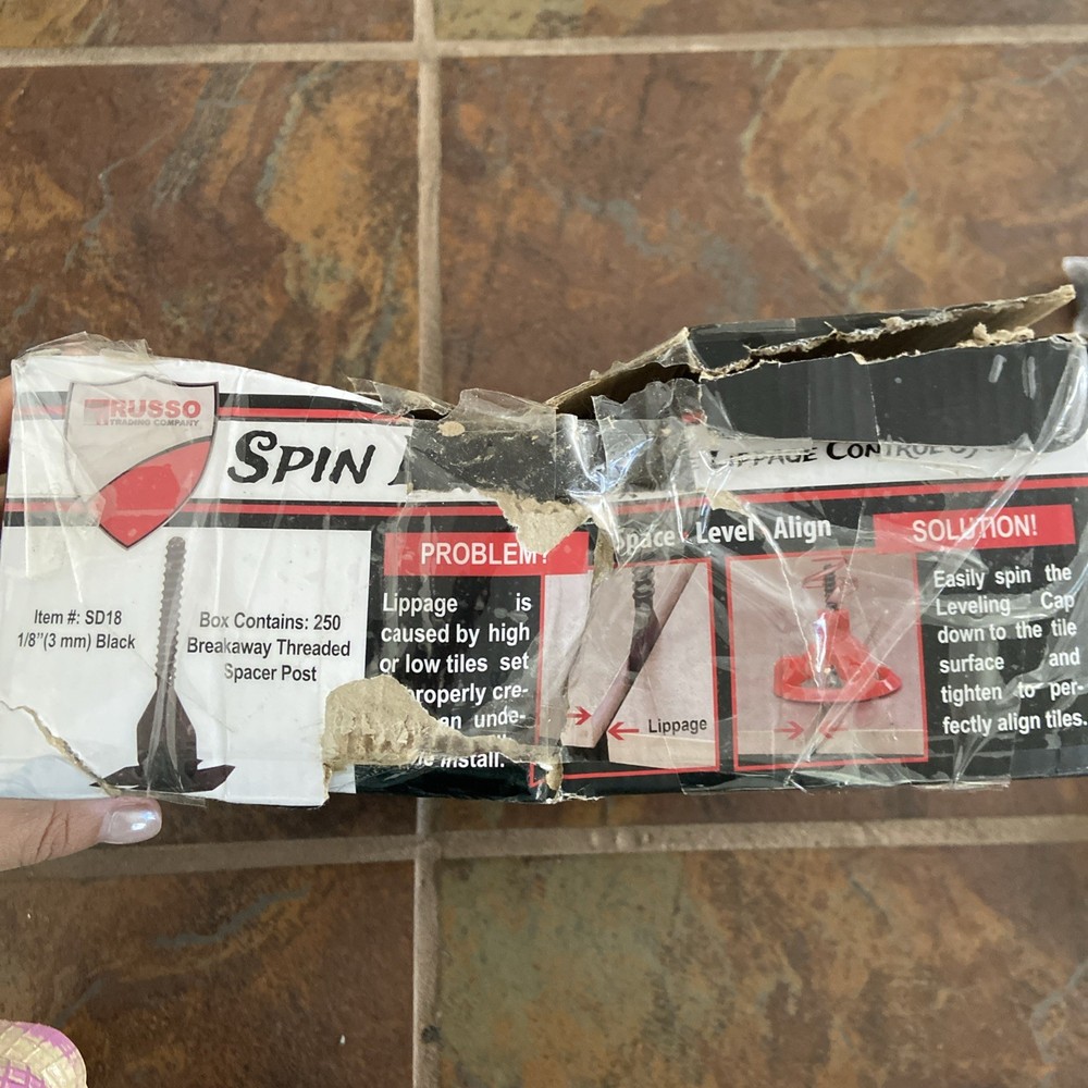 Spin Doctor Tile Lippage Control System