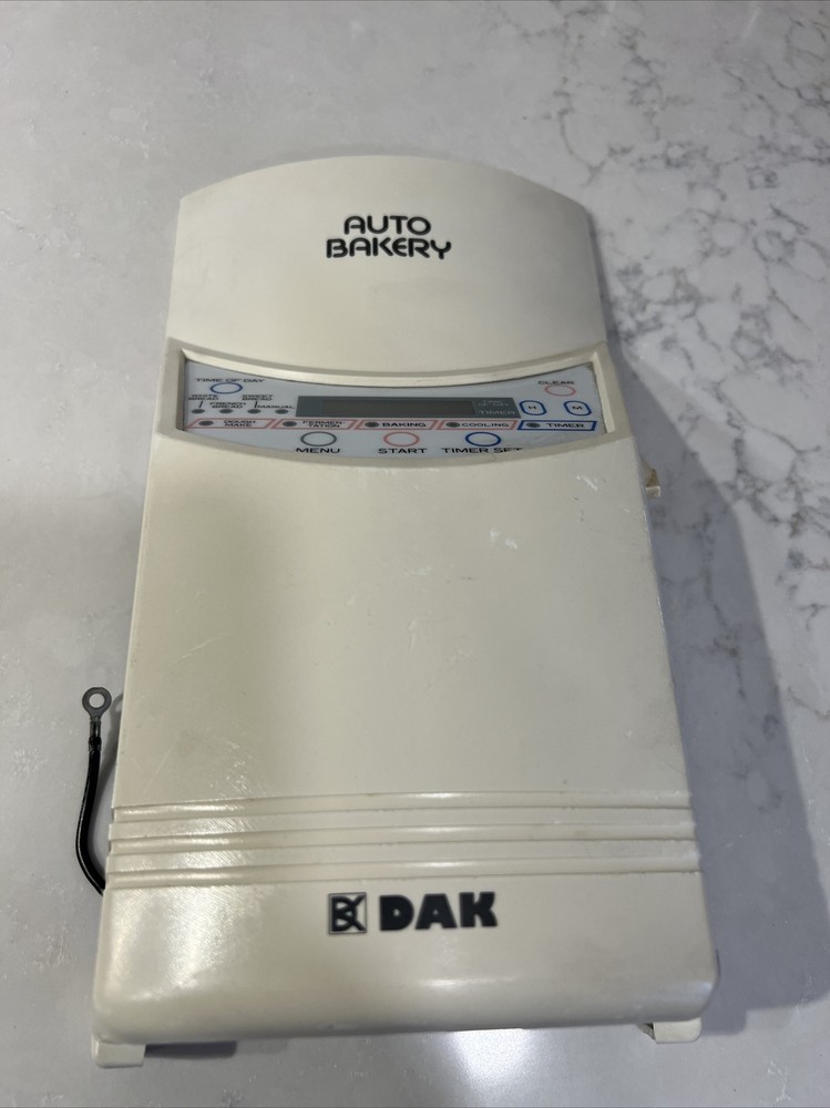 DAK Auto Bakery Bread Machine FAB-100-3 Front Control Panel