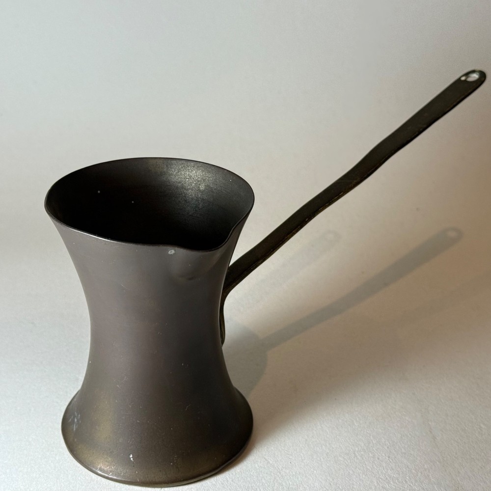 Antique Middle Eastern Turkish Copper Coffee Tea / Pot