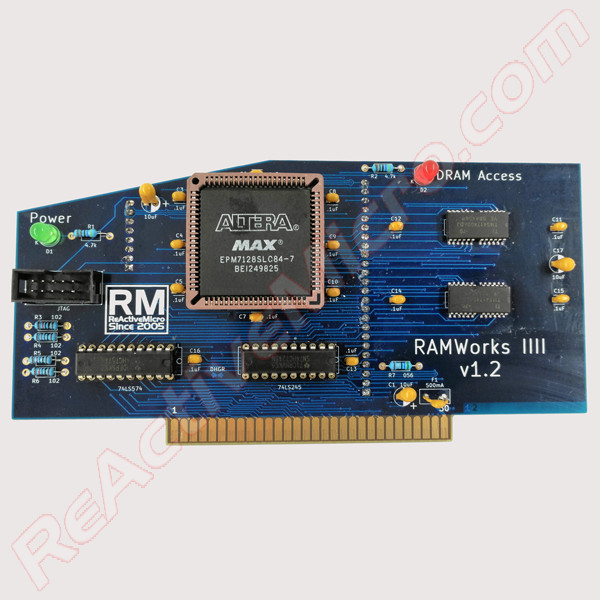RAMWorks IIII for Apple IIe created by ReActiveMicro.com