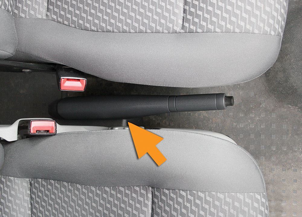 Handbrake Plastic Console T5 2003–2013, T6 2015 on