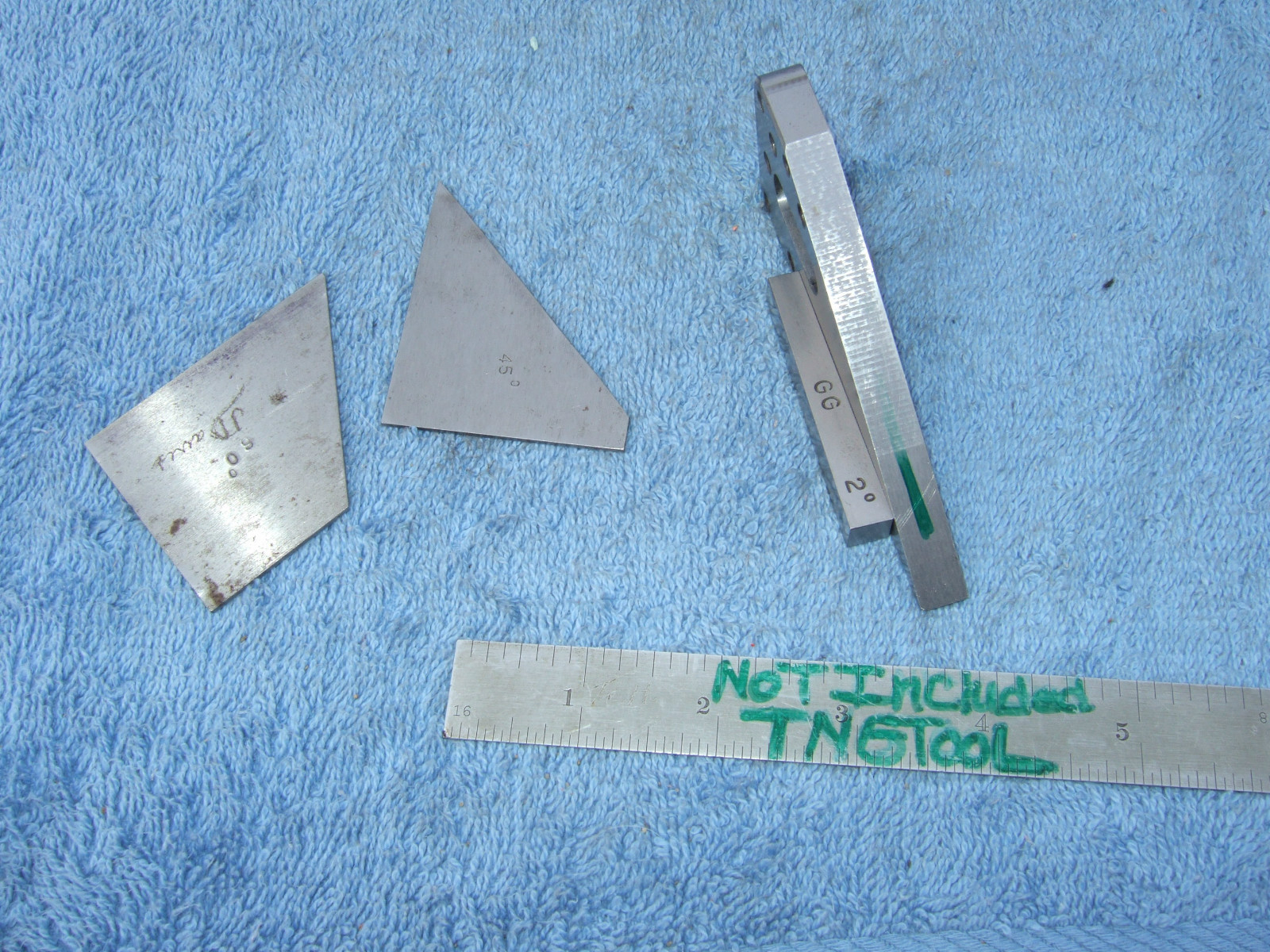 ANGLE BLOCKS (4) VINTAGE TOOLMAKER MACHINIST INSPECTION GRINDING MILL LAY-OUT QA