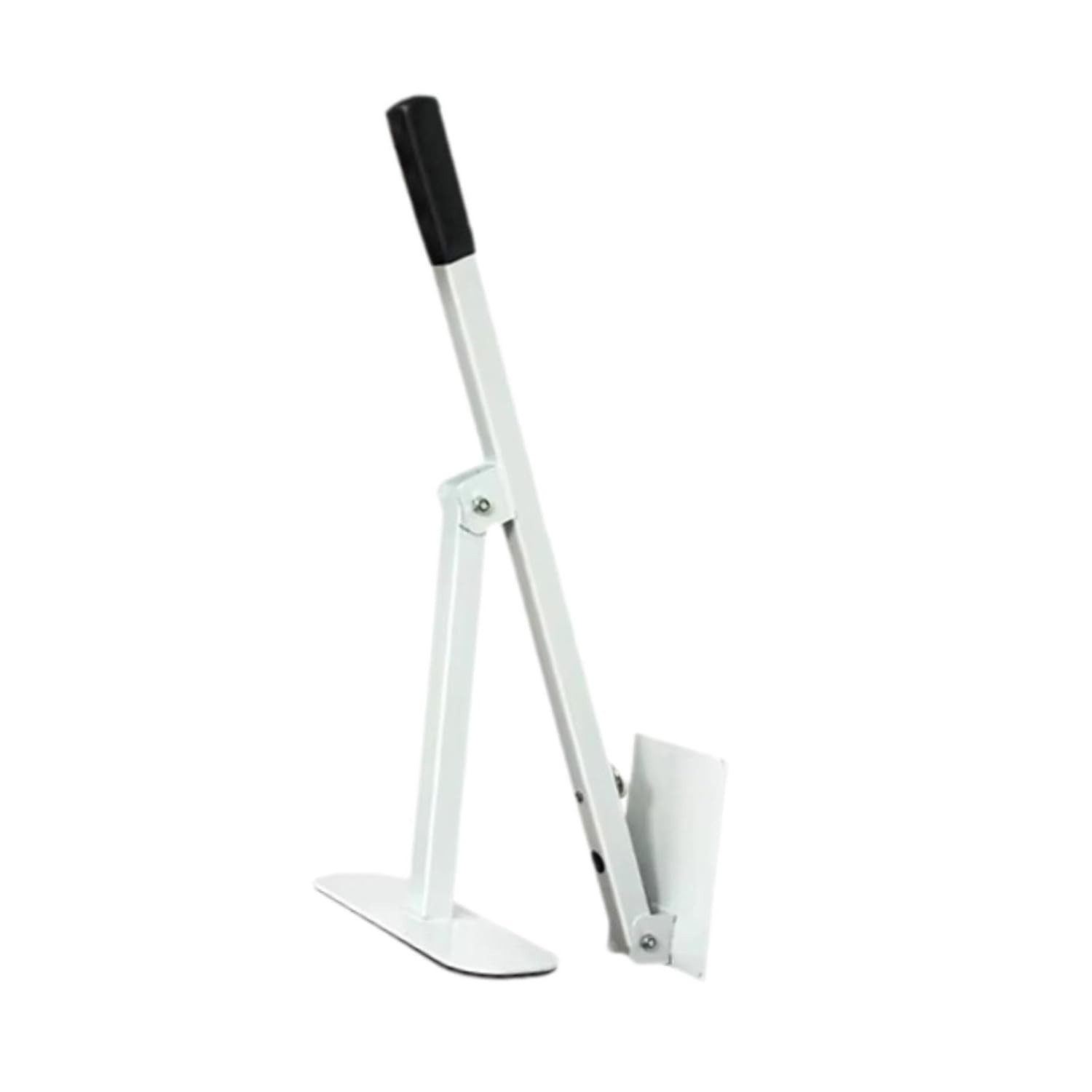 Manual Trash Compactor Garbage Compact Restaurant Wheel Bin HandTool Long Handle