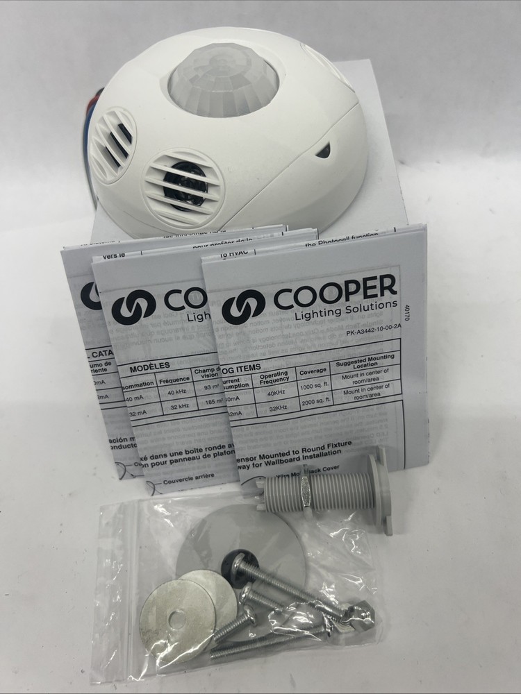 Cooper OSC-DT Dual Tech Ceiling Occupancy Sensor 1000 sqf $129
