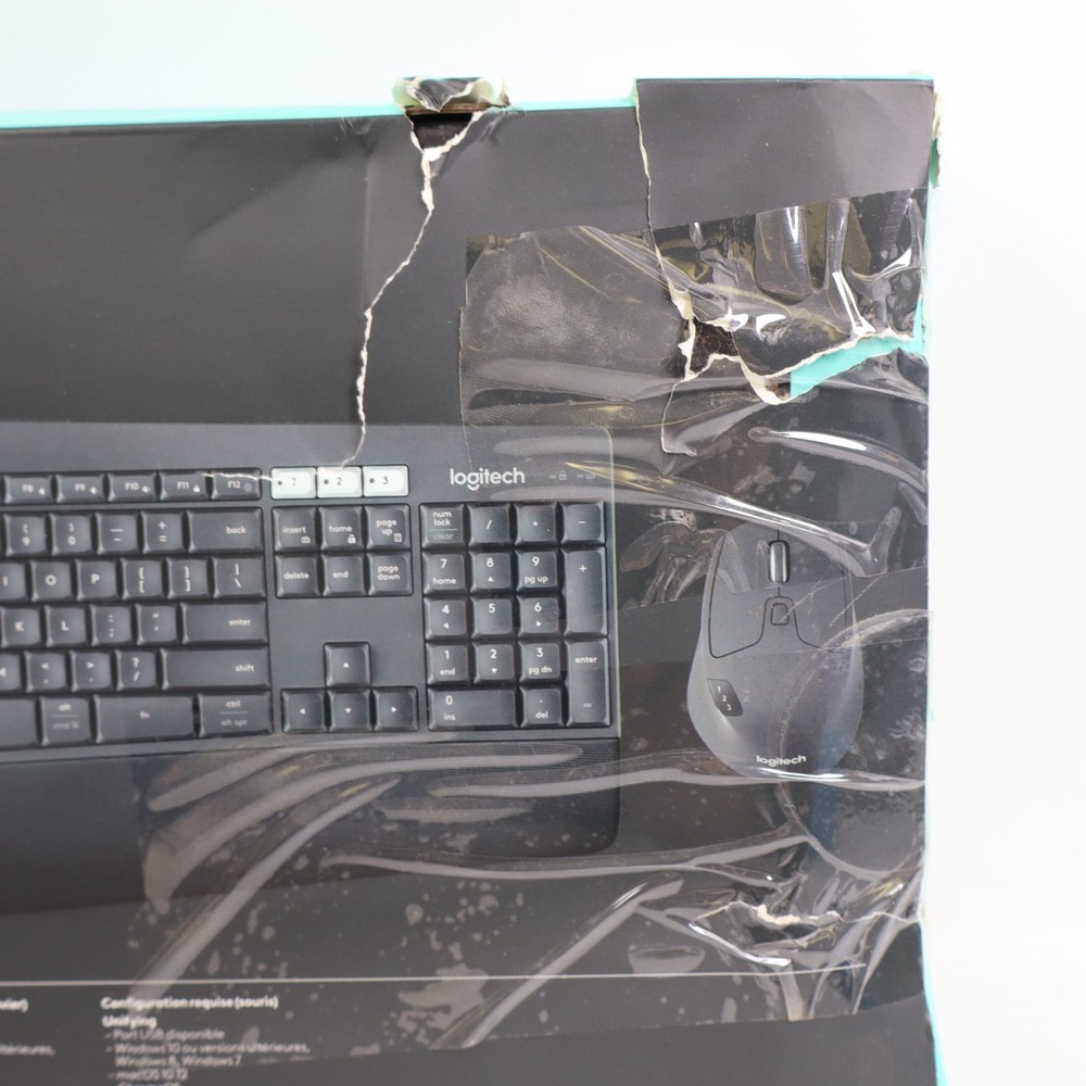 Logitech MK850 Performance Wireless Keyboard and Mouse Combo NEW DAMAGED BOX