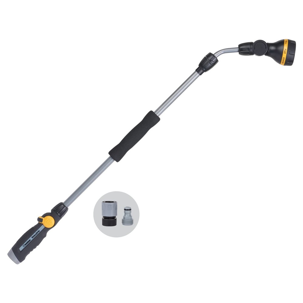 65145AMZ RelaxGrip 8-Pattern Pivoting-Head QuickConnects Extension Wand, Blac...