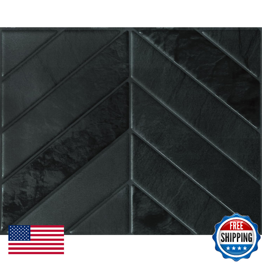 SMART TILES Peel & Stick 3D Wall Tile Backsplash 5 Sheets 11.43x9" Kitchen