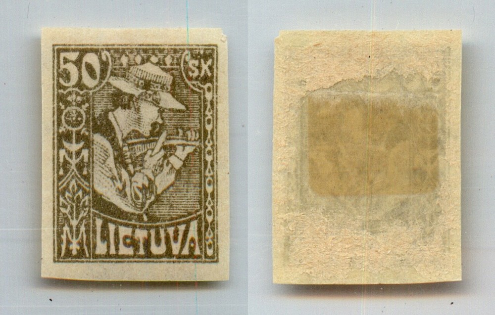 Lithuania 1921 SC 102 mint imperf . rtc7100