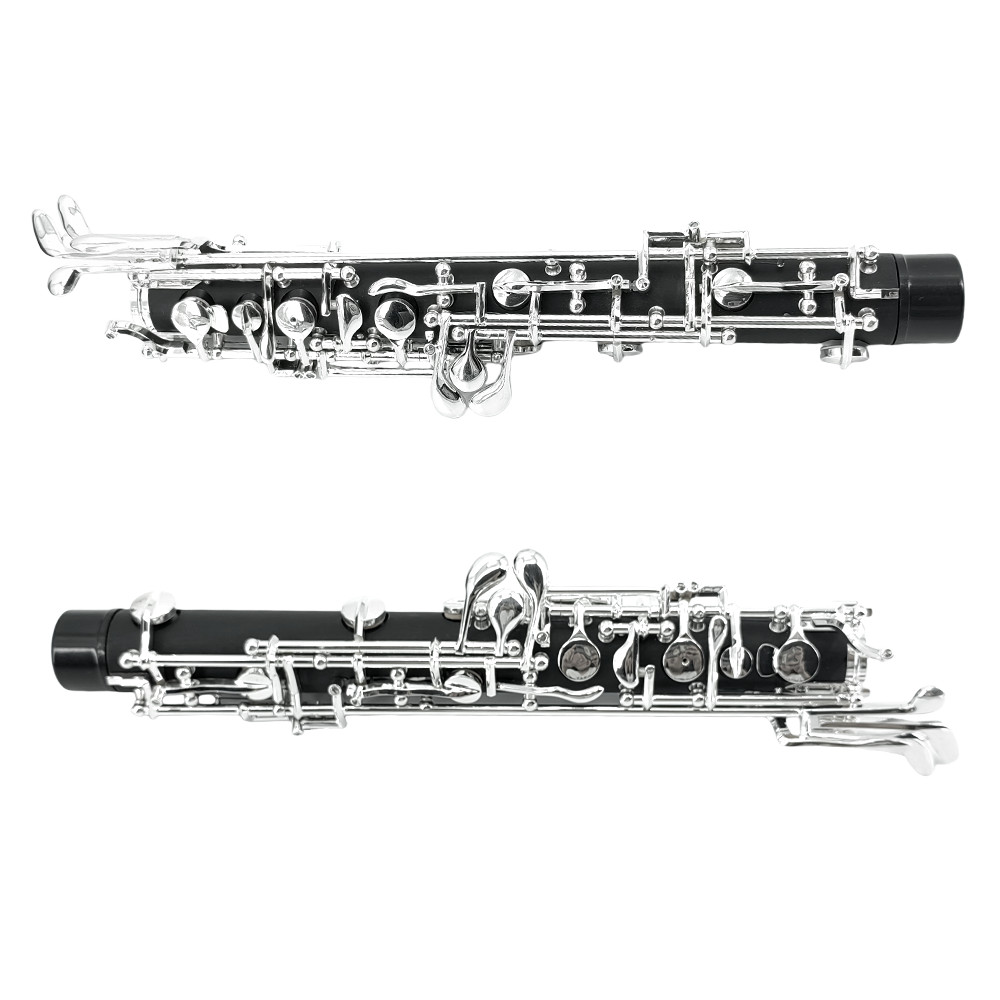 Oboe Beginner Student Level Silver Plated Semi Automatic C Tone with Parts