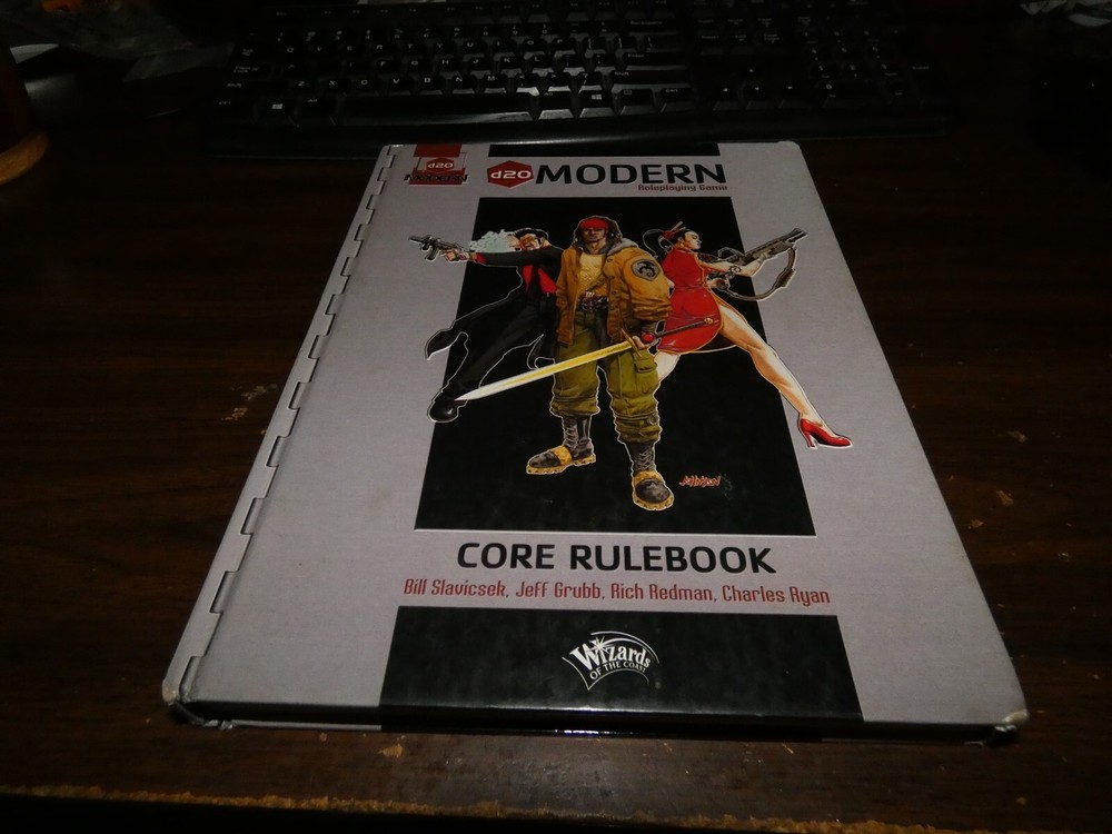 D20: Modern: Core Hardcover Rulebook