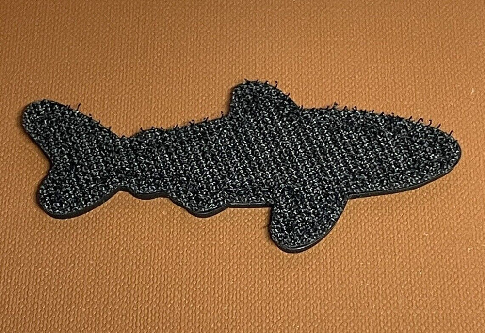 Tactical PVC Patch - Morale American USA Flag Shark Patch - Navy Seal Patch