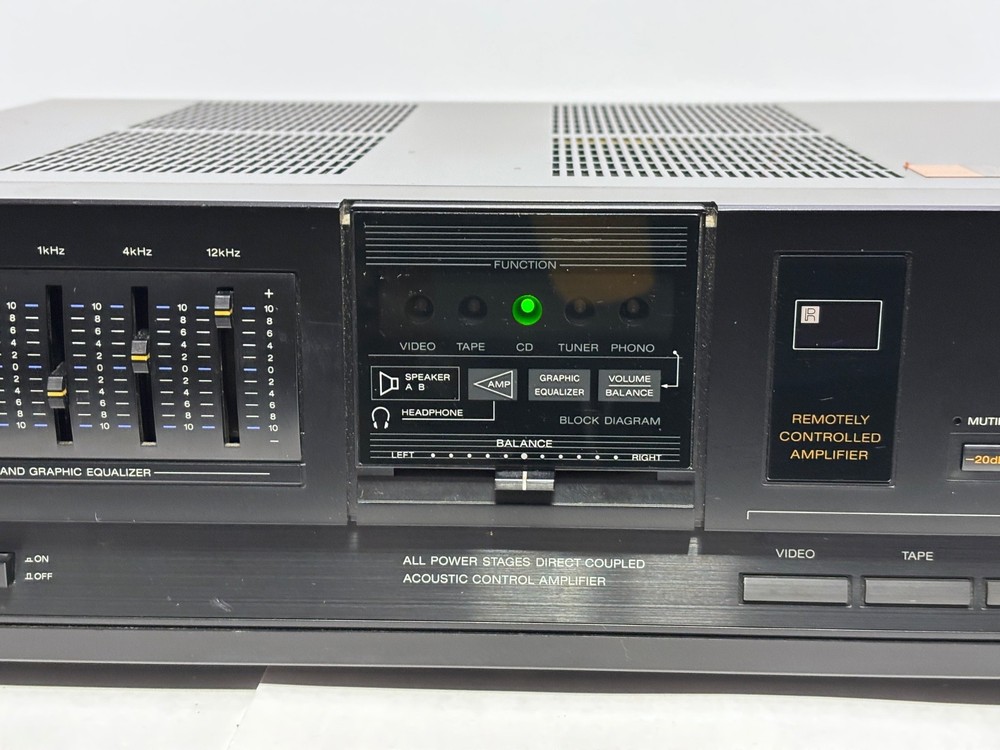 Sony TA-AX455 Integrated Stereo Amplifier – Tested & Working