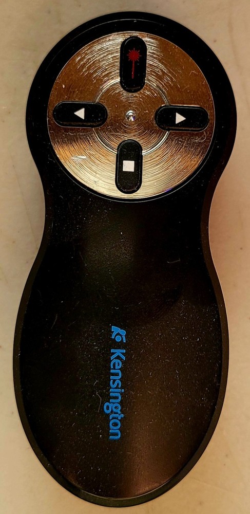 Kensington Wireless Presenter with Red Laser Pointer - TESTED