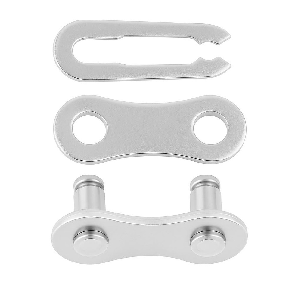 Bicycle MasterLink Reusable Connecting Link Single Speed BMX Fixie 5 Pack Silver