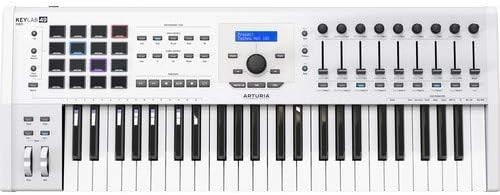 Arturia KeyLab 49 MKII Professional MIDI Keyboard Controller w/Software- White