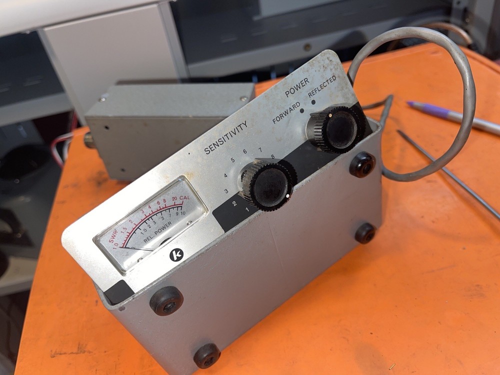 KNIGHT P-2 SWR POWER METER SENSITIVITY SWITCH STUCK UNTESTED