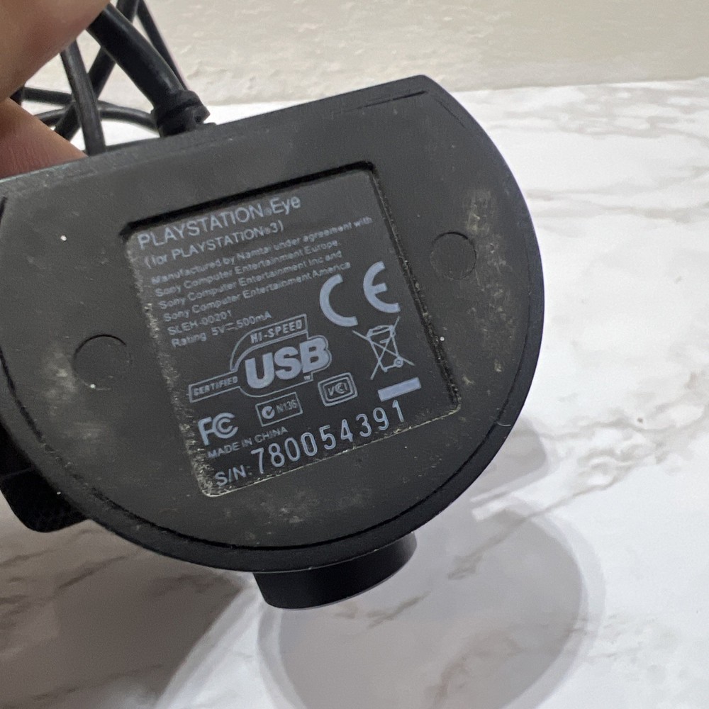 Genuine Sony PlayStation PS3 USB Move Motion Eye Camera - DVD Controller & Mic