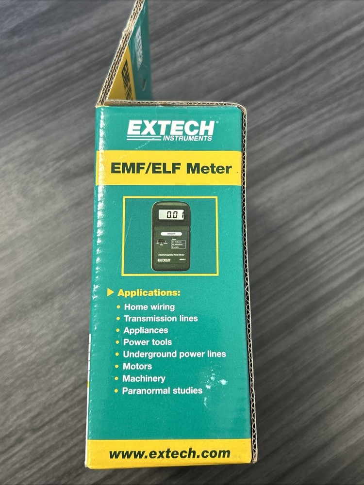 Extech 480823 EMF / ELF Meter - Type (EMF): Hand Held
