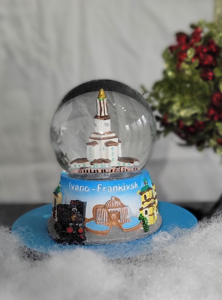 Ivano-Frankivsk Unique Snow Globe