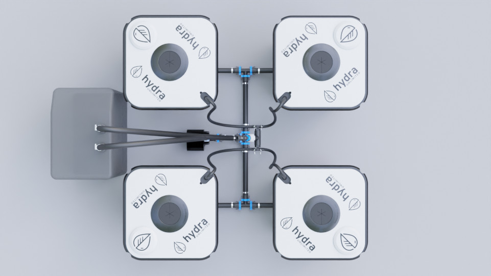 HydraMax Home Chiller-Ready 4-bucket System