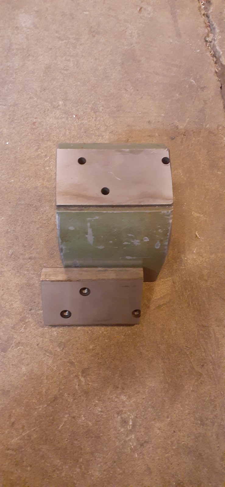 HARDINGE DV-59-3-1/2" DOVETAIL BED SLIDE With CAST IRON BED CUT TO 4-3/4" Long