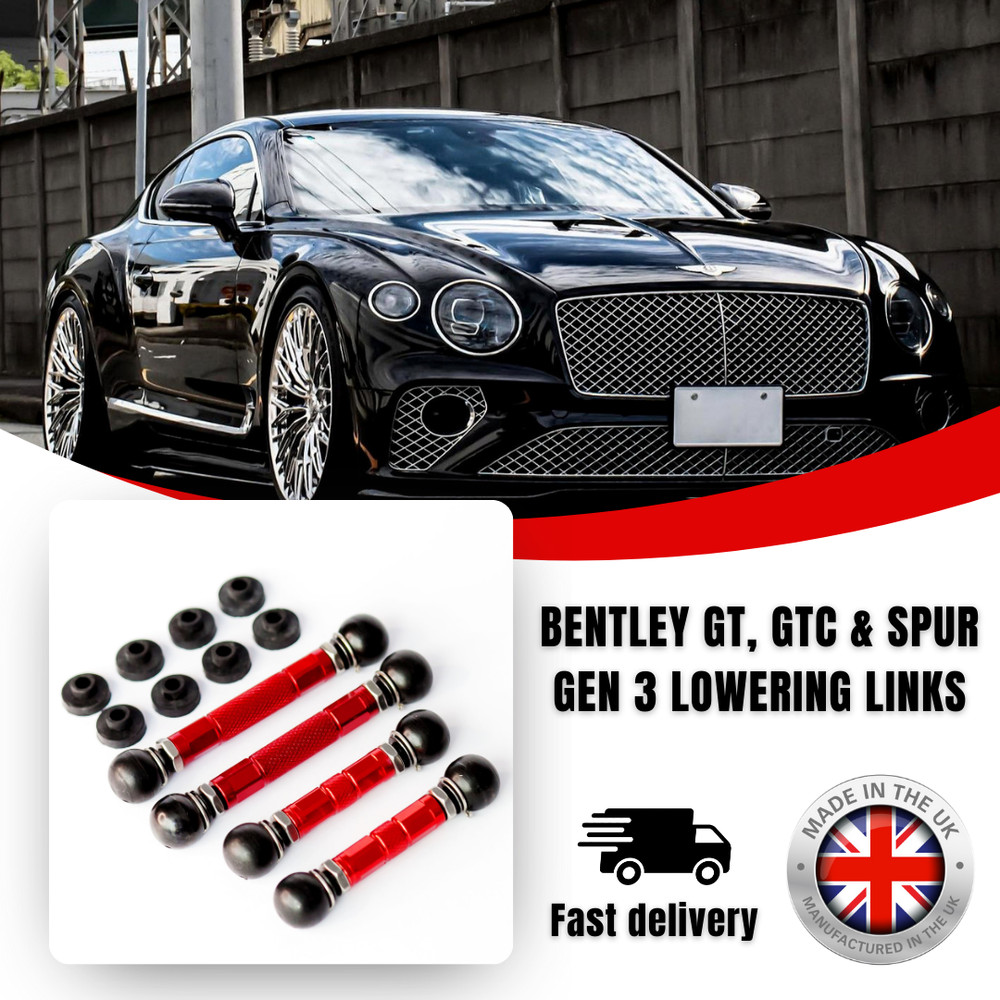 BENTLEY GT EVOLUTION LOWERING LINKS KIT GTC GEN 3 (PRECISION ADJUSTMENT)