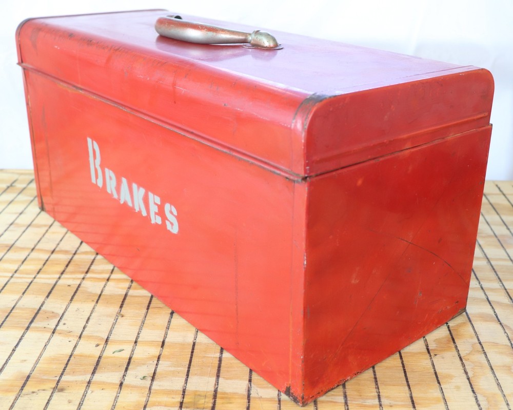 VINTAGE SOLID 2 DRAWER MECHANICS TOOL CHEST