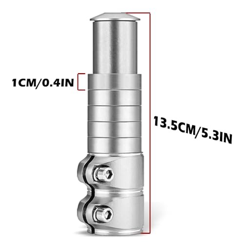 Bike Stem Riser - 3 Pack - Adjustable Height Bike Fork Stem Extender,
