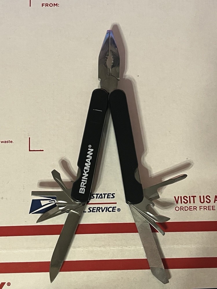 Brinkmann 6” Black Multi Tool Plier With Case