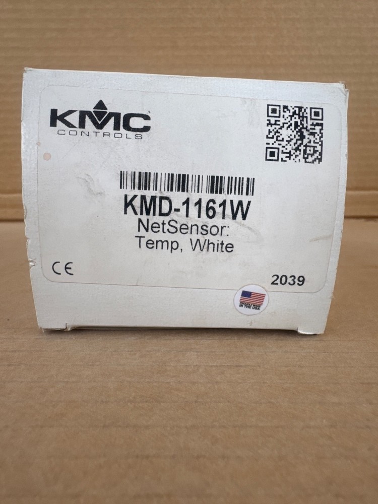 KMC CONTROLS KMD-1161W NetSensor Temp,White