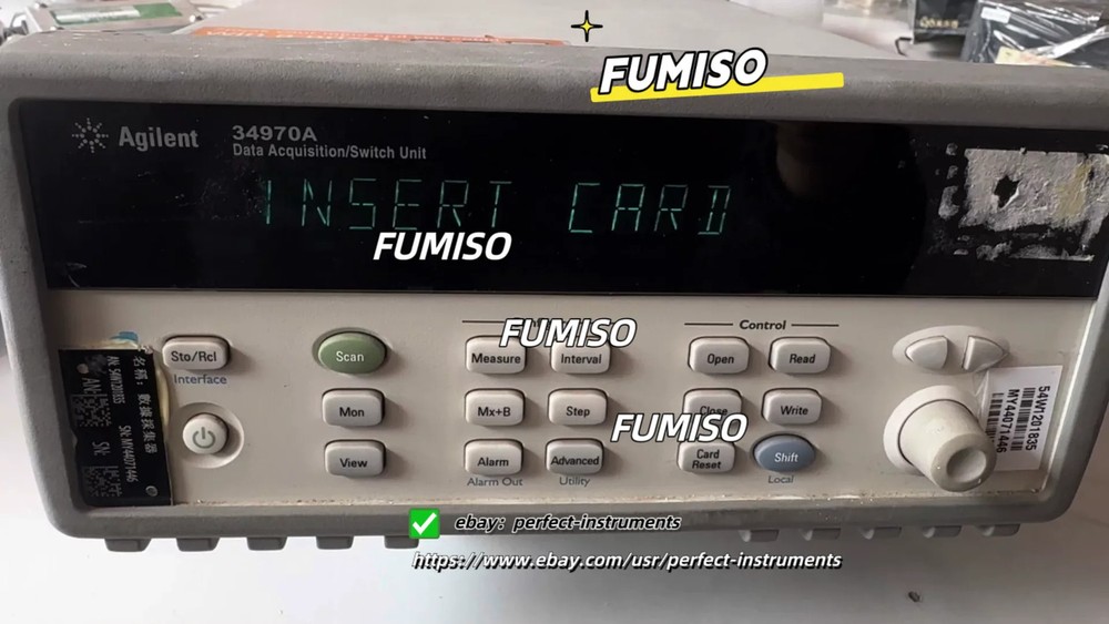HP Agilent 34970A Data Acquisition Switch#per