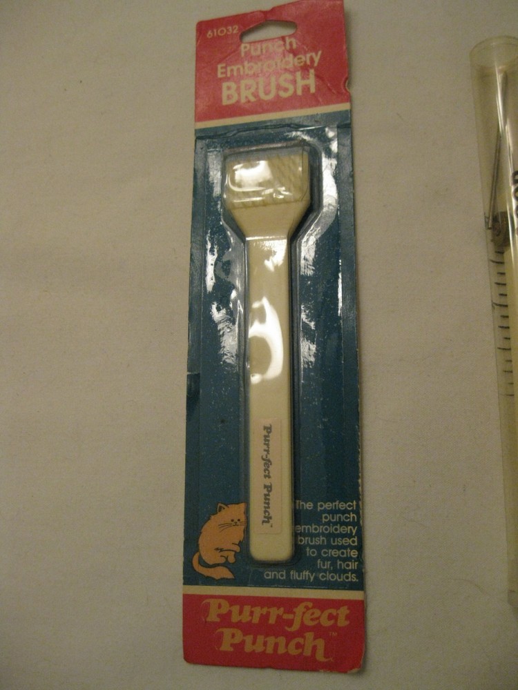 TWO Boye Deluxe Loop Embroidery Tool 7247. One NEW in Sealed Pkg. & Brush