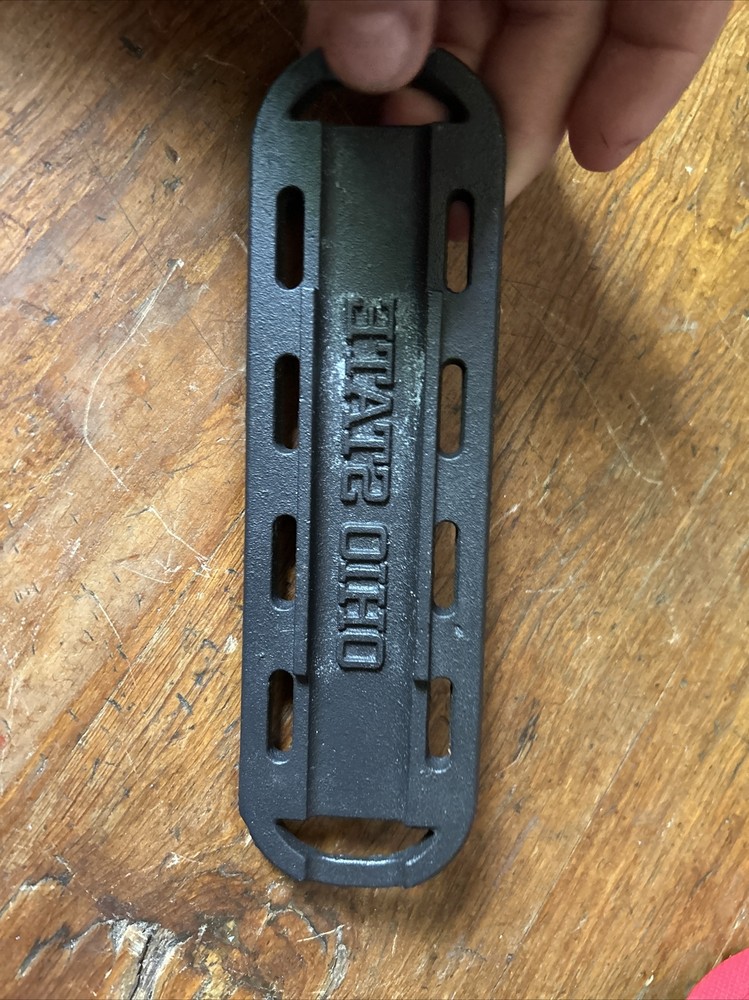 Ohio State cast iron hot dog griller