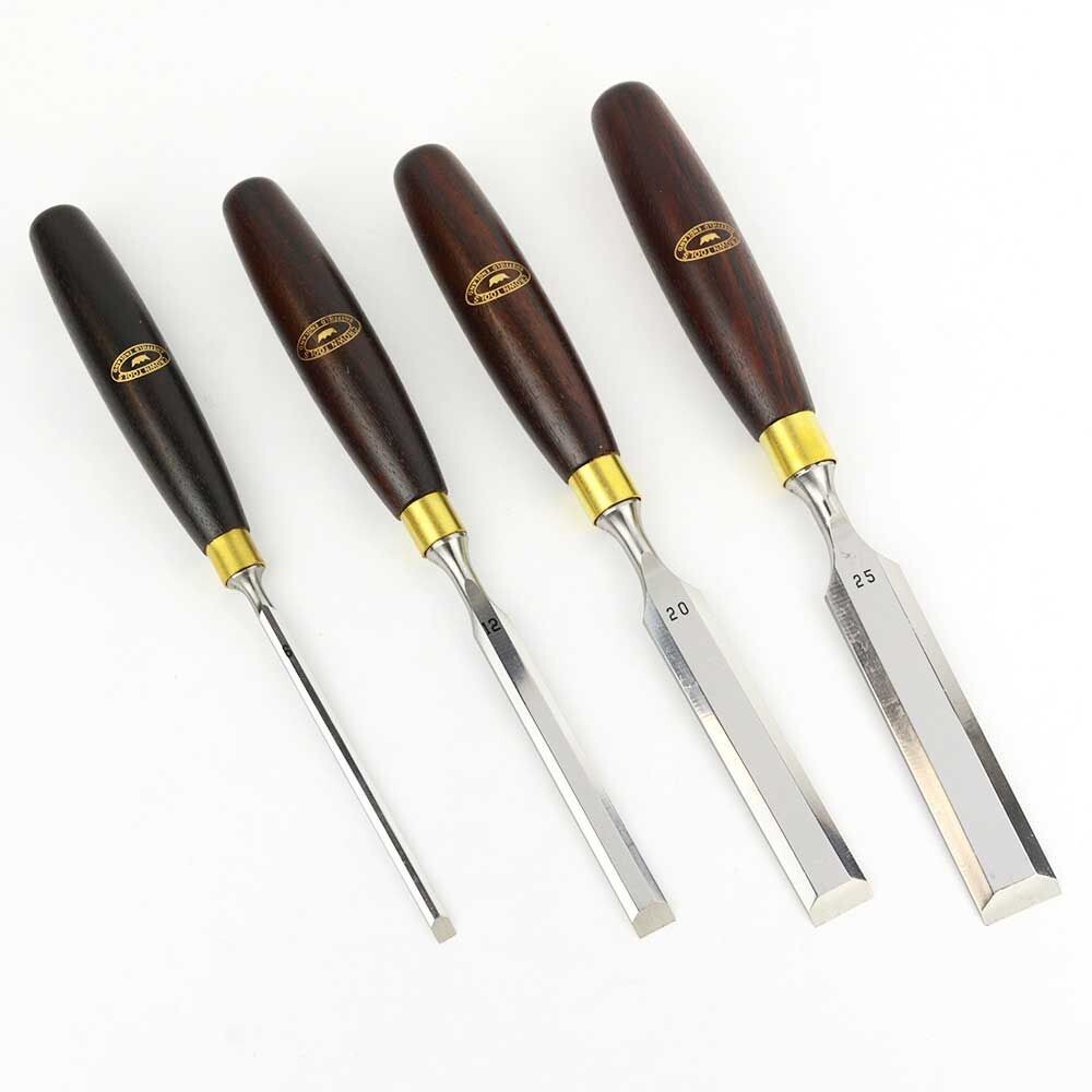 Crown Tools 174R 4 Piece Boxed Chisel Set