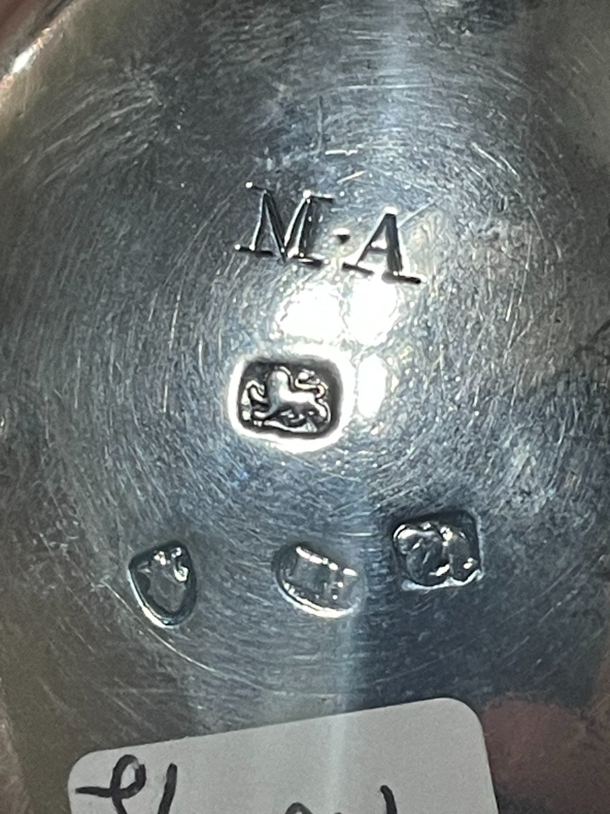 1775 Sterling Silver footed salt cellars Robert Hennell